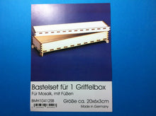 Lade das Bild in den Galerie-Viewer, Truhen, Griffelbox, Zettelbox mit und ohne Füße aus Holz