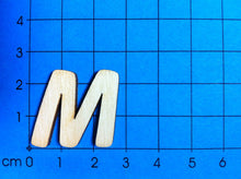 Lade das Bild in den Galerie-Viewer, Buchstaben in 2,3cm aus Holz