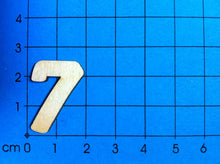 Lade das Bild in den Galerie-Viewer, Zahlen: Blockschrift in Größe und Ziffer wählbar