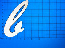 Lade das Bild in den Galerie-Viewer, Buchstaben in Schreibschrift 10cm aus Holz