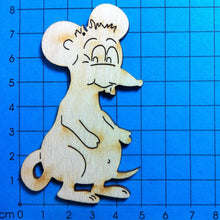 Lade das Bild in den Galerie-Viewer, Maus stehend aus Holz