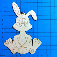 Lade das Bild in den Galerie-Viewer, Hase sitzend aus Holz