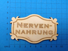 Lade das Bild in den Galerie-Viewer, Nervennahrung 9cm Schrifttafeln, Basteln mit Holz, Basteln mit Holz für Kinder, Basteln mit Holz, Schilder mit Schriftzug, Holzkunst, Holz bemalen Acryl, Holzteile, Schild zum Basteln, Banner mit Schriftzug zum Geburtstag, Holzideen , Holz bemalen, Schild für alle Anlässe, Holzteile bemalen, Schilder mit Schriftzug, Holz bemalen Acryl, Schrifttafeln, Banner mit Schriftzug zum Geburtstag, Holzteile bemalen, Basteln mit Holz für Kinder, Holzideen , Schild für alle Anlässe, Holzkunst, Holzteile, Schild zum B