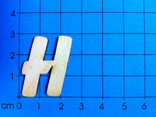 Lade das Bild in den Galerie-Viewer, Buchstaben in 2,8cm aus Holz