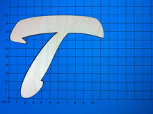 Lade das Bild in den Galerie-Viewer, Buchstaben in Schreibschrift 10cm aus Holz