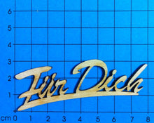 Lade das Bild in den Galerie-Viewer, Schriftzug Für Dich aus Holz Weihnachtsgeschenkanhänger basteln, Basteln mit Holz, Geburtstags Schriftzug, Holzkunst, Holzteile bemalen, Schriftzüge aus Holz, Schriftzüge bemalen, Eingangsschild, Schriftzug Bastelartikel, Bastelideen mit Holz, SZH 9708