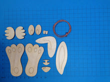 Lade das Bild in den Galerie-Viewer, Hase für Kantholz, Pfahltier aus Holz