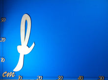 Lade das Bild in den Galerie-Viewer, Buchstaben in Schreibschrift 20cm aus Holz