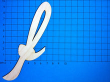 Lade das Bild in den Galerie-Viewer, Buchstaben in Schreibschrift 10cm aus Holz