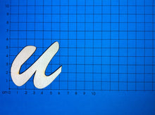 Lade das Bild in den Galerie-Viewer, Buchstaben in Schreibschrift 10cm aus Holz