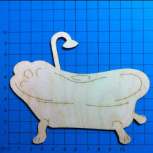 Lade das Bild in den Galerie-Viewer, Badewanne aus Holz