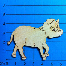 Lade das Bild in den Galerie-Viewer, Kalb aus Holz