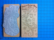 Lade das Bild in den Galerie-Viewer, Stempel Sternenranke 10 cm Stempel für Kartengestaltung, Stempeln, Stempel für Kinder, Sternen Stempel, Stempel mit Holzgriff, Stempel für Hochzeit, Stempel für scrapbooking, Stempel für Holz, Stempelideen, Stempel für Geschenke, SPG 0210