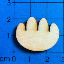Lade das Bild in den Galerie-Viewer, Hände aus Holz für Figuren
