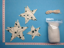 Lade das Bild in den Galerie-Viewer, Sterne aus Filz zum Nähen in 3 Größen