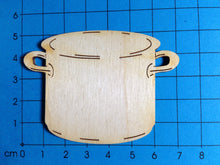 Lade das Bild in den Galerie-Viewer, Topf hoch aus Holz