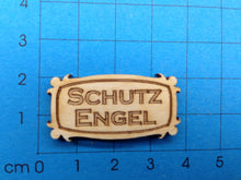 Lade das Bild in den Galerie-Viewer, Schild aus Holz mit Gravur "Schutzengel"
