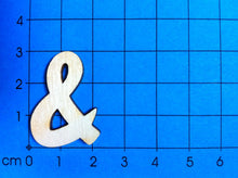 Lade das Bild in den Galerie-Viewer, Buchstaben in 2,8cm aus Holz