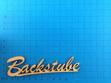 Lade das Bild in den Galerie-Viewer, Schriftzug "Backstube" aus Holz