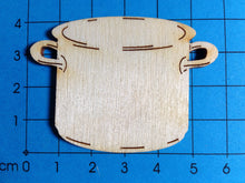 Lade das Bild in den Galerie-Viewer, Topf hoch aus Holz