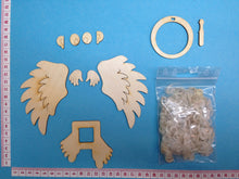 Lade das Bild in den Galerie-Viewer, Engel für Kantholz, Pfahlfigur aus Holz