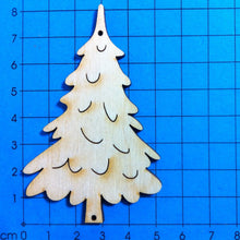 Lade das Bild in den Galerie-Viewer, Tannenbaum schmal aus Holz