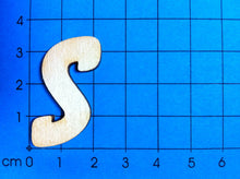 Lade das Bild in den Galerie-Viewer, Buchstaben in 3,3cm aus Holz