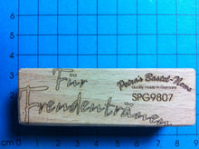 Lade das Bild in den Galerie-Viewer, Stempel: Für Freudentränen in 2 Gößen erhältlich