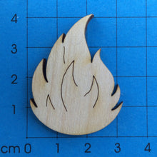 Lade das Bild in den Galerie-Viewer, Flamme aus Holz