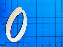 Lade das Bild in den Galerie-Viewer, Zahlen aus Holz in Schreibschrift