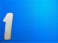 Lade das Bild in den Galerie-Viewer, Zahlen: Blockschrift in Größe und Ziffer wählbar