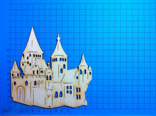 Lade das Bild in den Galerie-Viewer, Schloss aus Holz
