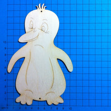 Lade das Bild in den Galerie-Viewer, Pinguinmama aus Holz