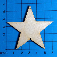 Lade das Bild in den Galerie-Viewer, Stern symmetrisch aus Holz