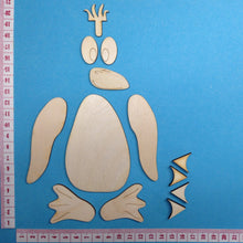 Lade das Bild in den Galerie-Viewer, Pinguin für Kantholz, Pfahltier aus Holz