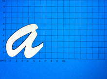 Lade das Bild in den Galerie-Viewer, Buchstaben in Schreibschrift 10cm aus Holz