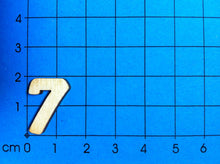 Lade das Bild in den Galerie-Viewer, Zahlen: Blockschrift in Größe und Ziffer wählbar