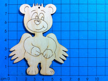 Lade das Bild in den Galerie-Viewer, Schutzengelteddy aus Holz