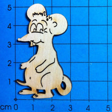 Lade das Bild in den Galerie-Viewer, Maus stehend aus Holz
