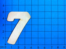 Lade das Bild in den Galerie-Viewer, Zahlen: Blockschrift in Größe und Ziffer wählbar