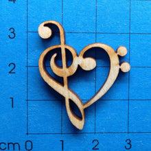 Lade das Bild in den Galerie-Viewer, Herznotenschlüssel aus Holz