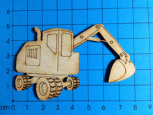 Lade das Bild in den Galerie-Viewer, Bagger aus Holz