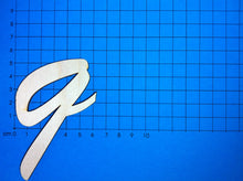 Lade das Bild in den Galerie-Viewer, Buchstaben in Schreibschrift 10cm aus Holz