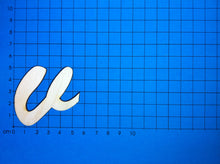 Lade das Bild in den Galerie-Viewer, Buchstaben in Schreibschrift 10cm aus Holz