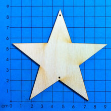 Lade das Bild in den Galerie-Viewer, Stern symmetrisch aus Holz