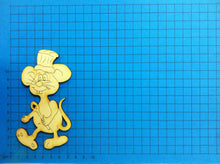 Lade das Bild in den Galerie-Viewer, Maus als Koch aus Holz