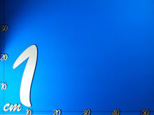 Lade das Bild in den Galerie-Viewer, Zahlen aus Holz in Schreibschrift