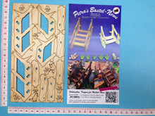 Lade das Bild in den Galerie-Viewer, Treppe aus Holz Fairyhouse Landschaften , Holzartikel zum Bemalen , Fairyhousezumbasteln , Treppe aus Holz , Treppe anbauen an Fairy House, Holzartikel zum Basteln , Wichtellandschaft, Bastelideen für fairy house , Treppe für Fairy House, Fairyhouse , Wichtelhaus , Wichtelhausbasteln, WHL 6535SB