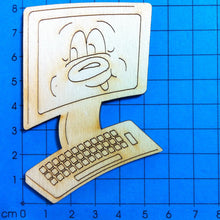 Lade das Bild in den Galerie-Viewer, 8cm Holzteile bemalen, Dekoidee Arbeitsplatz, Basteln mit Kindern, Bürodeko, Jahresdeko malen, Witziger Computer aus Holz, Elektrogeräte aus Holz, Dekoidee Büro, Kleine Holzteile, Computer aus Holz, Basteln mit Holz für Kinder, Bastelideen Kinder , Bastelidee für Kinder, Bastelbedarf aus Holz, Basteln mit Holzteilen,  Basteln mit Holzteilen, Bastelbedarf aus Holz, Bürodeko, Basteln mit Kindern, Kleine Holzteile, Jahresdeko malen, Basteln mit Holz für Kinder, Dekoidee Büro, Holzteile bemalen, Computer aus H