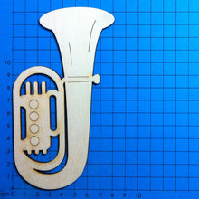 Lade das Bild in den Galerie-Viewer, Tuba aus Holz
